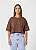 Cropped Liso Unibutec Marrom - Imagem 2