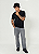 Camiseta Flex Slim Cotton Preta Unibutec Algodão Com Elastano - Imagem 2