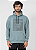 Moletom Canguru Com Capuz Azul Caribe Unibutec Não Fiz - Imagem 1