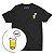 Camiseta Preta Unibutec Basic Copo de Cerveja, Bora? - Imagem 1