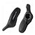 Bar Ends Mtb Emborrachado Preto Bike Absolute Bar Hand - Imagem 2