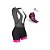 Bretelle Ert Elite Forro Gel Feminino Preto Rosa Speed Mtb - Imagem 1