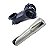 Mesa 80mm Suporte Guidao Bike Mtb 31.8mm + Adaptador 21.1mm - Imagem 1