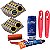 Kit Remendo Bike Reparo Câmara Ar + 20 Remendos  2 Espátulas - Imagem 1