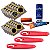 Kit Remendo Bike Reparo Câmara Ar + 20 Remendos  3 Espátulas - Imagem 1