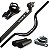Kit Guidão Mesa 90mm Canote 27,2 x 350 Abraçadeira Absolute - Imagem 1