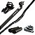 Kit Guidão Curvo Mesa 80mm Canote 27,2 Abraçadeira Absolute - Imagem 1