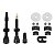 Kit Tubeless Bike Algoo Selante 300 ml Par Válvulas Top Fita - Imagem 3
