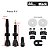 Kit Tubeless Bike Algoo Selante 300 ml Par Válvulas Top Fita - Imagem 4