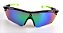 Óculos Ciclismo Dvorak One Verde 3 Lentes Padrão Rudy - Imagem 3