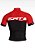 Camisa Ciclismo Ert Elite Racing Vermelha Preta Slim Fit Mtb - Imagem 2