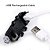 Kit 2 Lanterna Farol Sinalizador Recarregável Usb Bike Led - Imagem 6