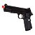 PISTOLA DE AIRSOFT A GÁS GBB GREEN GAS M1911 R27 FULL METAL BLACK C/ BLOWBACK - Imagem 2
