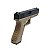 PISTOLA DE AIRSOFT ARMY ARMAMENT MODELO GLOCK R17 TAN GREEN GÁS - Imagem 5