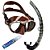 Kit De Mergulho Cressi Metis & Corsica Hunter Flex + Gold - Imagem 3