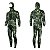 Roupa Pesca Submarina Pino Viper Fusion Moss Opencell 3mm - Imagem 1