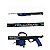 Arbalete PK Katana Personalizado Azul Dual 16mm - Imagem 1