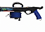 Arbalete PK Katana Personalizado Azul Dual 16mm - Imagem 2