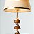 Abajur de Mesa Techled Gold Madeira 43,5cm Vintage Rústico com Interruptor Bivolt 127/220V para Quarto Casal - Imagem 7