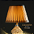 Abajur de Mesa Techled Cristal Gold 48cm Decorativo com Base Iluminada e Interruptor Bivolt 127/220V para Quarto Casal - Imagem 4
