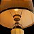 Abajur de Mesa Techled Torre Cristal Gold 49cm Corpo Aceso com Base Iluminada Bivolt 127/220V para Quarto Casal - Imagem 6