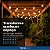 Varal de Luz LED G40 Inquebrável 20m com 35 Lâmpadas | Externo Bivolt | Techled - Imagem 8
