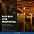 Varal de Luz LED ST38 Vintage Inquebrável 36m com 28 Lâmpadas | Externo Bivolt | Techled - Imagem 6