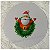Capas para sousplat Natalina - 02 unidades - - Imagem 3