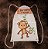 Mochilinha em tecido - Personalizadas  - tema Safari  -  12 Unidades - Imagem 2