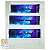 Toahinhas de lavabo - personalizadas -  kit com 10 unidades - 29 x  45 - Imagem 4