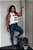 Cropped Clean Jerk Cinza - Imagem 2
