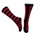 Meia vermelho e preto - Imagem 1