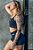Short Fitness Black Logo Cinza - Imagem 2