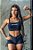 Short Fitness Black Cordinha - Imagem 1
