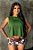 Cropped Iron Cross Verde Militar - Imagem 1