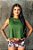 Cropped Iron Cross Verde Militar - Imagem 2