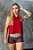 Cropped Iron Cross Vermelho - Imagem 1