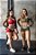 Top Fitness BORDO/BEGE - Imagem 2