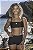 Top Fitness costas nua preto - Imagem 1