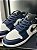 Tênis Nike Air Jordan 1 Low Branco/ Azul Marinho - Imagem 2
