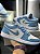 Tênis Nike Air Jordan 1 Low Branco/ Azul Bebê - Imagem 2