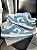Tênis Nike Dunk Low SB Branco/ Azul Bebê - Imagem 5
