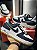 AIR FORCE 1 BRANCO/ AZUL MARINHO - Imagem 1