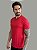 Camiseta Acostamento Casual Lisa Vermelho Hibisco - Imagem 5