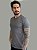 Camiseta Acostamento Casual Lisa Cinza - Imagem 5