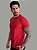 Camiseta Acostamento Casual Wolf  Vermelho Hibisco - Imagem 4