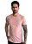 Camiseta Acostamento Casual Rosa Guava - Imagem 1