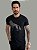 Camiseta Acostamento Wolf Embroidery  Preto - Imagem 1