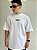Camiseta Over Calmô Shoulder Branca - Imagem 1