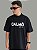 Camiseta Over Calmô Apply Preta - Imagem 1
